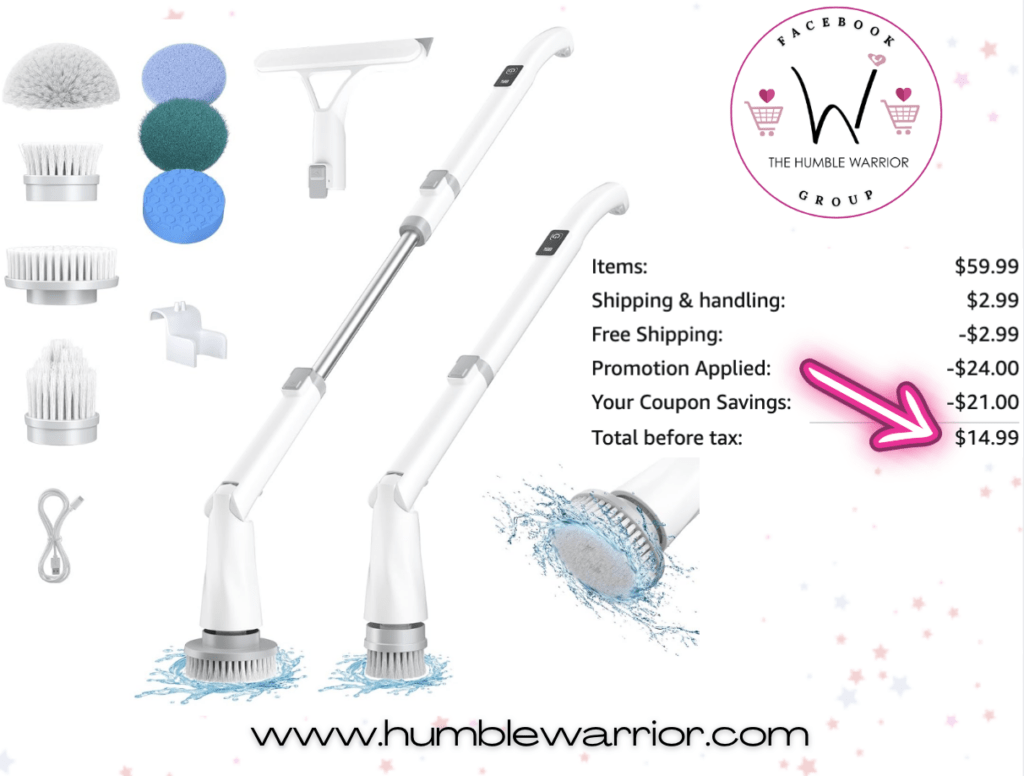 electric spin scrubber!